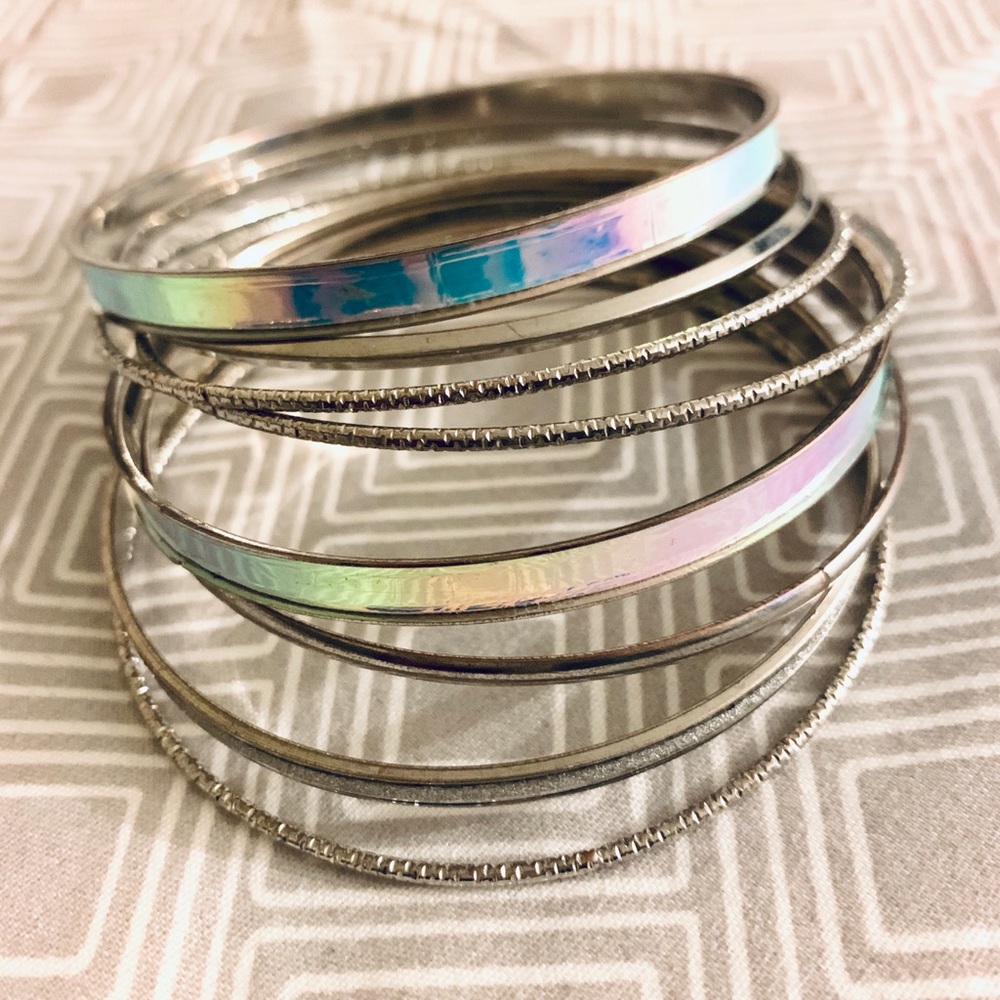 Rainbow Bracelet Set
